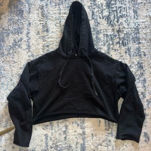 Alo yoga cropped hoodie size Small barely worn